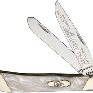 Navaja Case Cutlery Trapper White Pearl S9254WP
