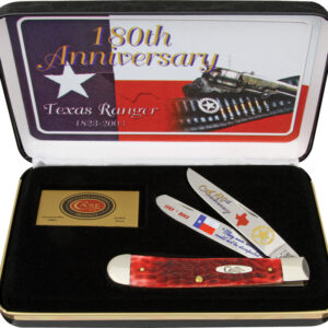 Navaja Case Cutlery Texas Ranger Trapper CATTXRRPB