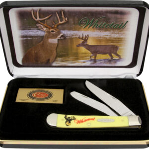 Navaja Case Cutlery Whitetail Deer Trapper CATWTD