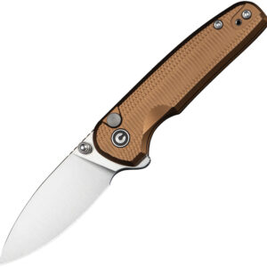 Navaja Civivi Mini Shakan Button Lock Brown C20052F-3
