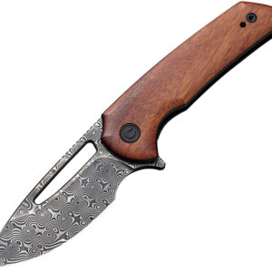 Navaja Civivi Odium Linerlock Damascus C2010DS-1