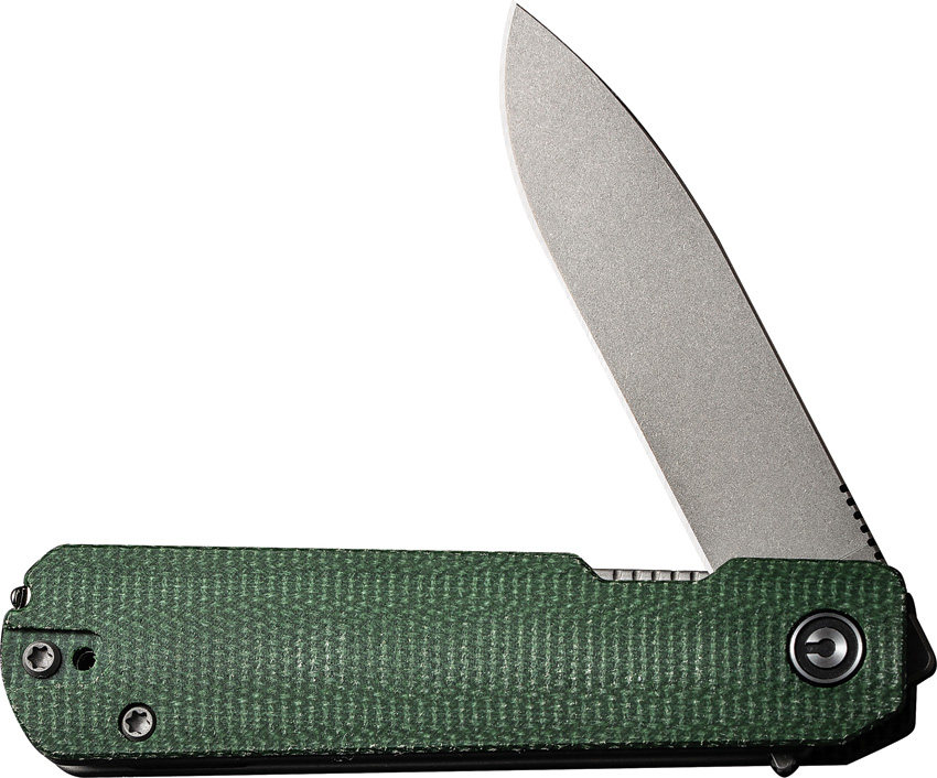 Navaja Civivi Sendy Linerlock Green Mic C21004A1 - Image 4