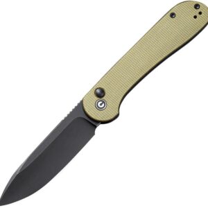 Navaja Civivi Elementum Button Lock Olive C2103B