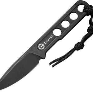 Cuchillo Civivi Circulus Fixed Blade Black  C22012-1