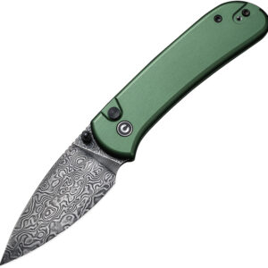 Navaja Civivi Qubit Button Lock Green C22030E-DS1