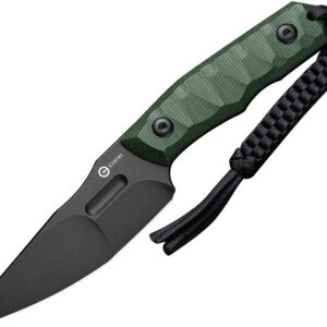 Navaja Civivi Propugnator Fixed Blade Green C23002-2