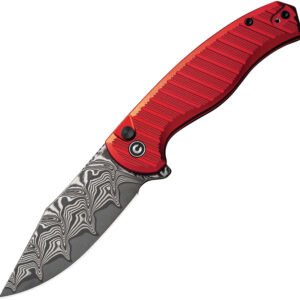 Navaja Civivi Stormhowl Button Lock Red C23040B-DS1