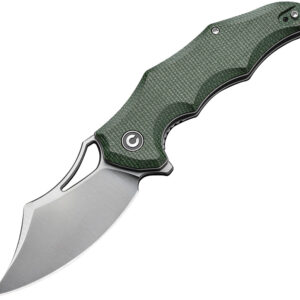 Navaja Civivi Chiro Linerlock Green micarta C23046-2