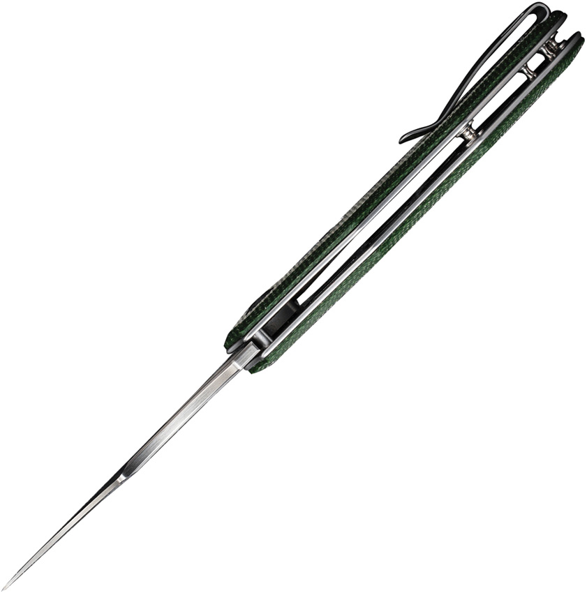 Navaja Civivi Chiro Linerlock Green Micarta C23046-2 - Image 5