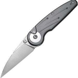 Navaja Civivi Starflare Button Lock Gray C23052-2