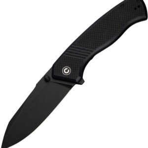 Navaja Civivi Placoid Linerlock Black G10 C23079-1