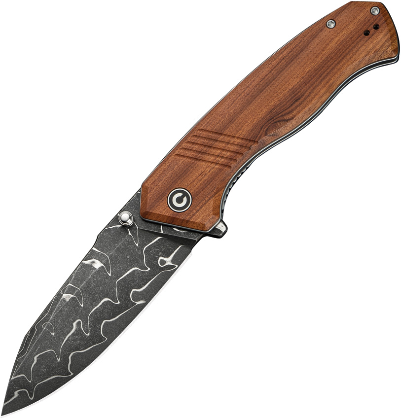 Navaja Civivi Placoid Linerlock Wood C23079-Ds1