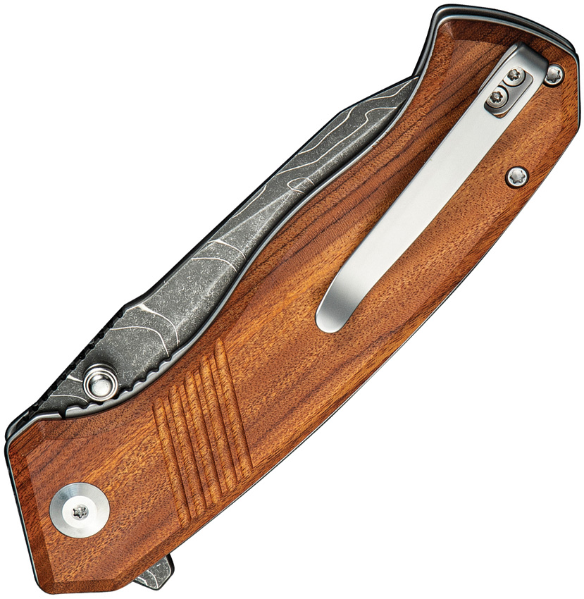 Navaja Civivi Placoid Linerlock Wood C23079-Ds1 - Image 2