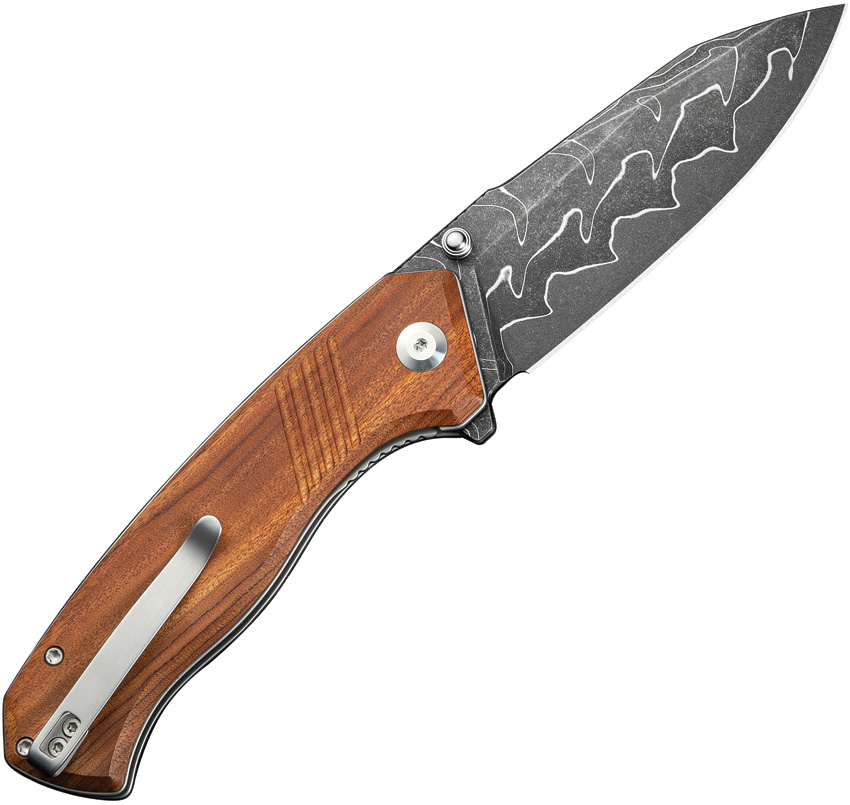 Navaja Civivi Placoid Linerlock Wood C23079-Ds1 - Image 3