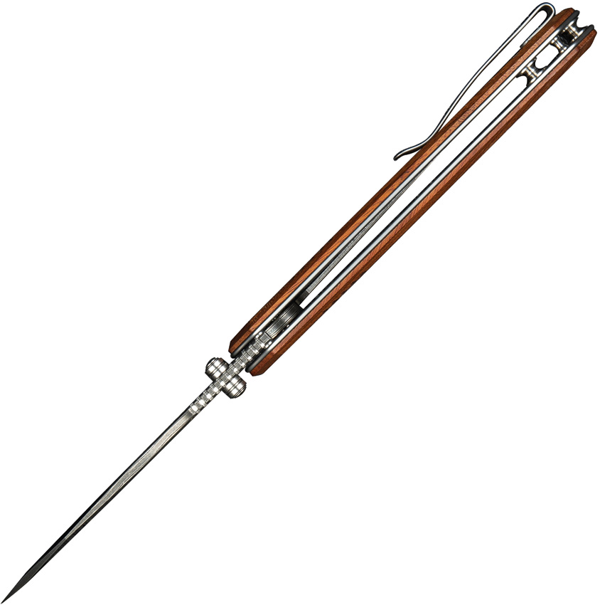 Navaja Civivi Placoid Linerlock Wood C23079-Ds1 - Image 5