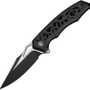 Navaja Civivi Anaaki Button Lock Black C24039-1