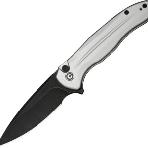 Navaja Civivi Kitefin Button Lock Silver Al C24091-2
