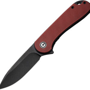 Navaja Civivi Elementum Linerlock Burgundy C907A1
