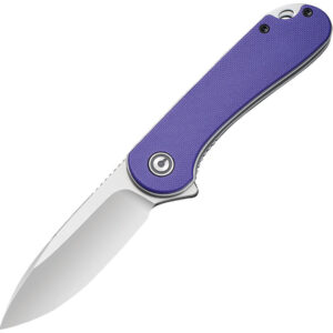 Navaja Civivi Elementum Linerlock Purple C907V
