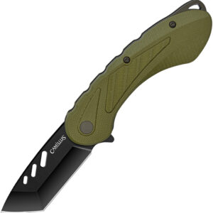 Navaja Camillus Veracious Linerlock Green 19648