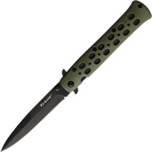Navaja Cold Steel Ti-Lite Linerlock OD CS-26SP-ODBK-BRK