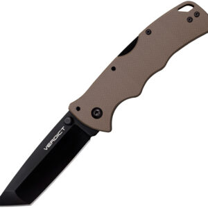 Navaja Cold Steel Verdict Lockback FDE Tanto CS-FL-C3T10AFDE
