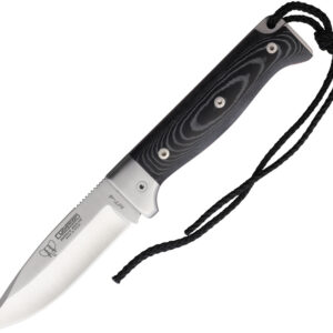 Cuchillo Cudeman MT4 Lockback Black Micarta 384-M