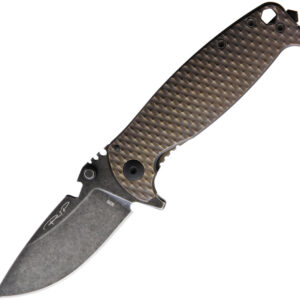 Navaja DPx Gear HEST F Framelock Bronze DPHSF015