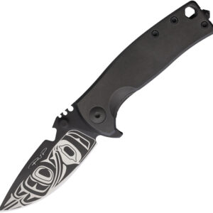 Navaja DPx Gear HEST Urban Framelock Raven DPHSF051