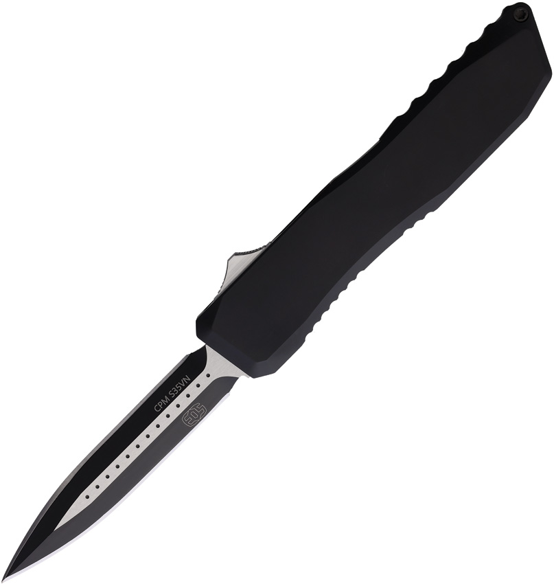 Navaja Automática EOS Auto Harpoon Otf Two Tone Auto Black With 2 Tone Dagger