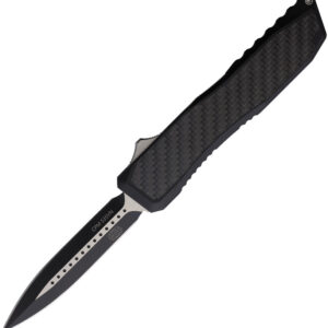 Navaja automática EOS Auto Harpoon OTF Blk CF AUTO TUNGSTEN BLACK DAGGER