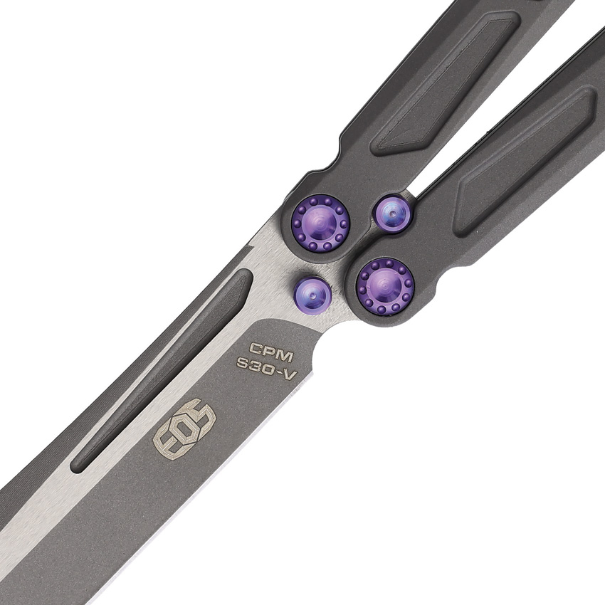 Navaja EOS Gremlin Balisong Sasha Eos151Gremlin Bali Sasha Purpl - Image 3