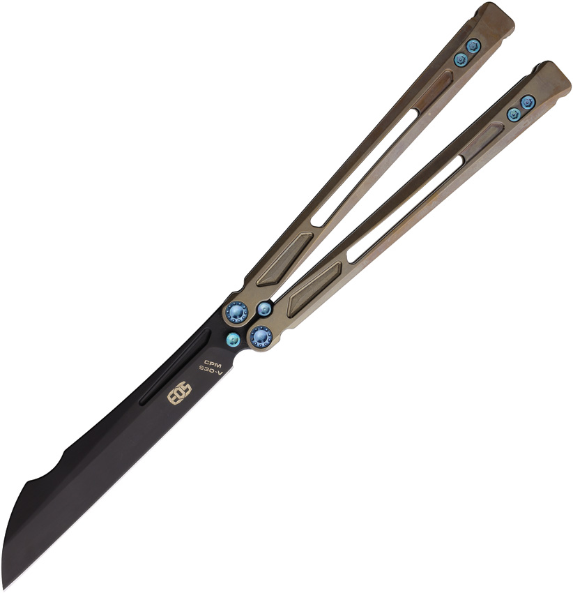 Navaja EOS Gremlin Balisong Brz/Blue Eos152 Gremlin Bali Bronze Blu