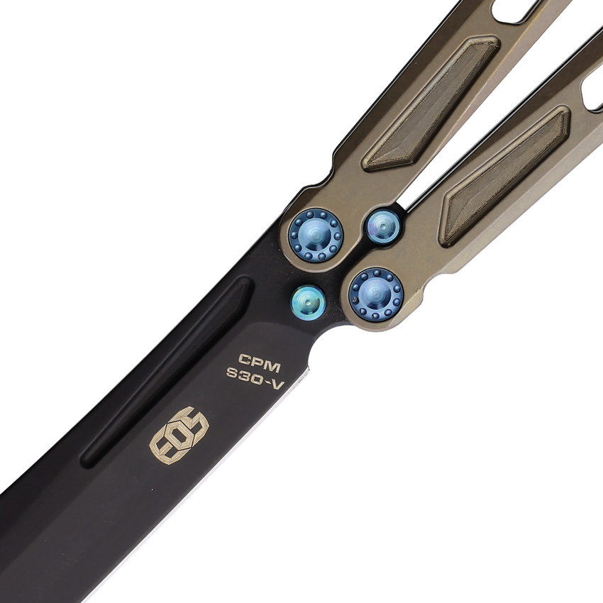Navaja EOS Gremlin Balisong Brz/Blue Eos152 Gremlin Bali Bronze Blu - Image 3