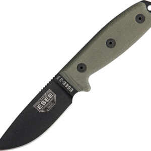 Cuchillo ESEE Model 3MIL Plain Edge ESEE-3MIL-P-B