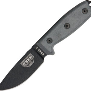 Cuchillo ESEE Model 3 Standard Edge ESEE-3PM-B