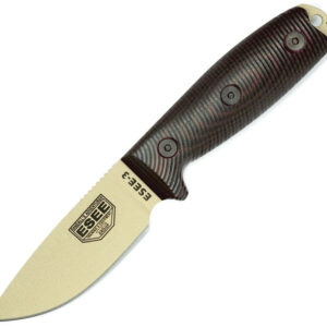 Cuchillo ESEE Model 3 3D Fixed Blade Desert 3PMDT-004