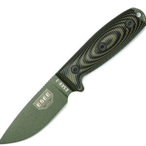 Cuchillo ESEE Model 3 3D Fixed Blade OD 3PMOD-003