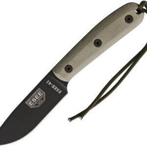 Cuchillo ESEE Model 4 Traditional Handle ESEE-4HM-B