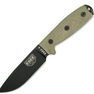 Cuchillo ESEE Model 4 3D Fixed Blade Canvas 4PB-017