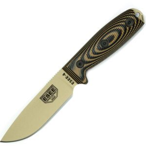 Cuchillo ESEE Model 4 3D Fixed Blade Tan 4PDT-005