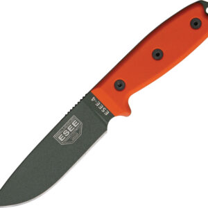 Cuchillo ESEE Model 4 Plain Edge ESEE-4P-MB-OD