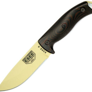 Cuchillo ESEE Model 5 Fixed Blade Tan 5PDT-004