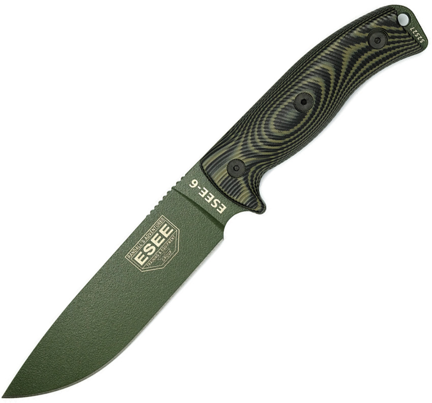 Cuchillo ESEE Model 6 Fixed Blade Od 6Pod-003