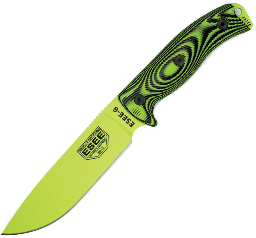 Cuchillo ESEE Model 6 Fixed Blade Venom 6Pvg-007