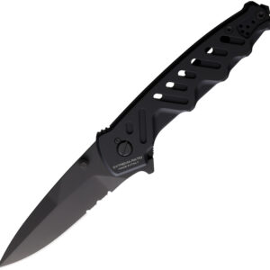 Cuchillo Extrema Ratio Caimano Nero N.A. Linerlock 04.1000.0166/BLK