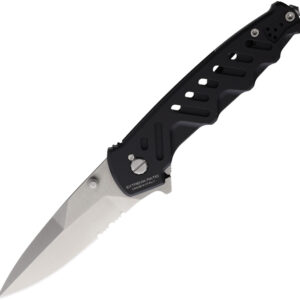 Cuchillo Extrema Ratio Caimano Nero N.A. Linerlock 04.1000.0166SAT/BLK