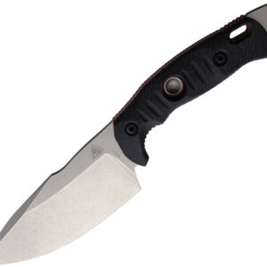Cuchillo Fobos Knives Alaris Fixed Blade Black/Red ALARIS-3V-MBL/RED