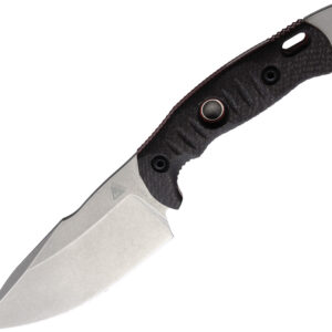 Cuchillo Fobos Knives Alaris Fixed Blade ALARIS 3V CARBON FIBER RED