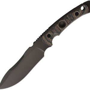 Cuchillo Fobos Knives Tier1-BC Fixed Blade Camo Mic FOB072 T1-BC-3V-MCAM/RED-PVD